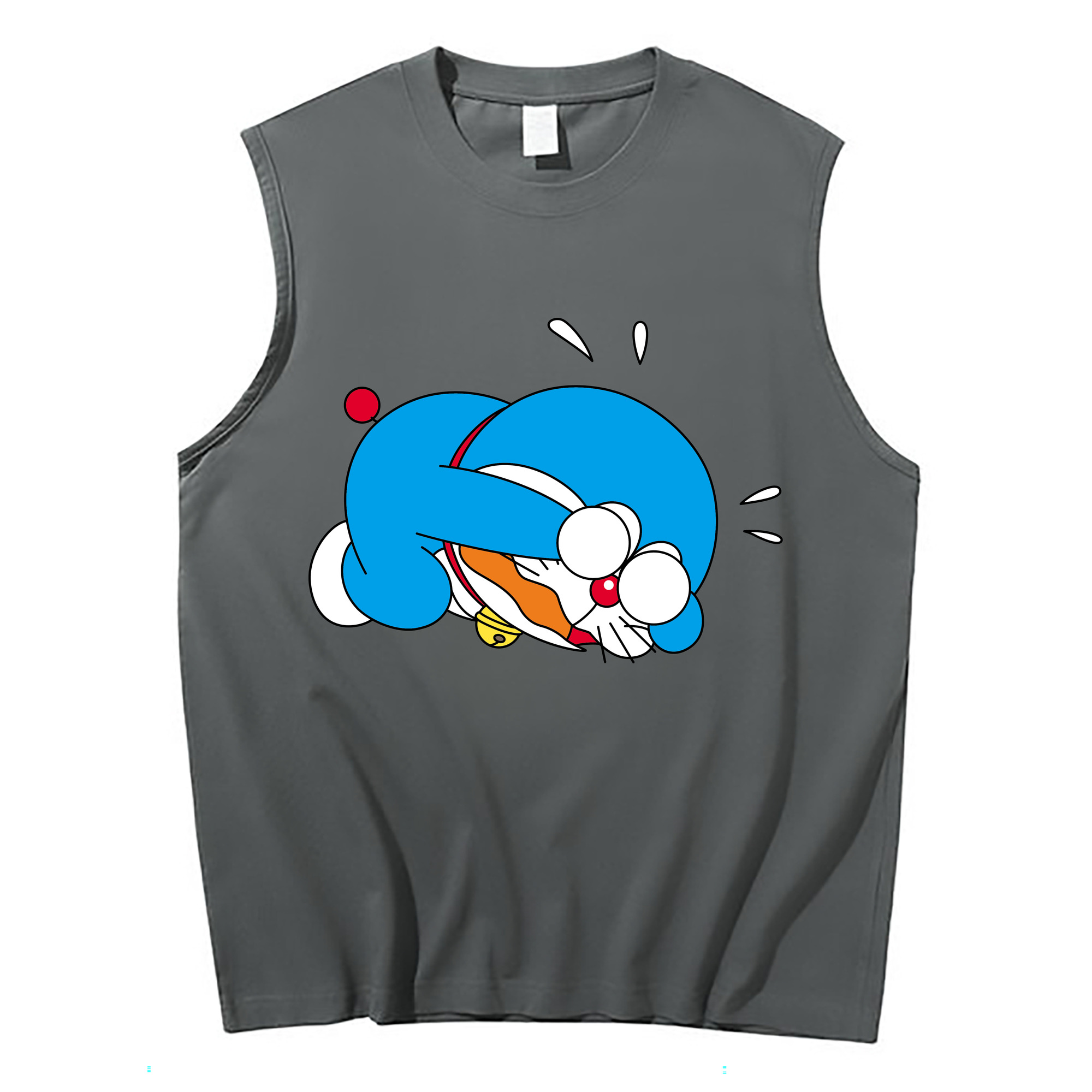 （画像用） ドラえもん Doraemon コットン100％タンクトップ（フロントプリント）